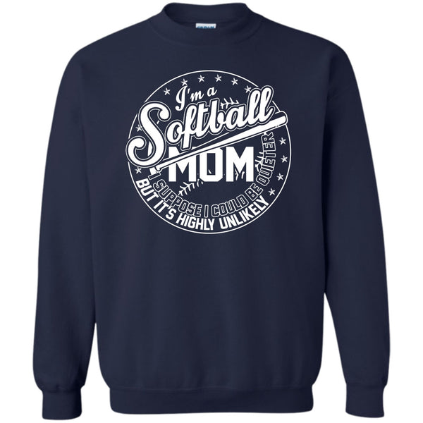 Coolest Softball Mom T Shirt, Sporty Mom Sweatshirt