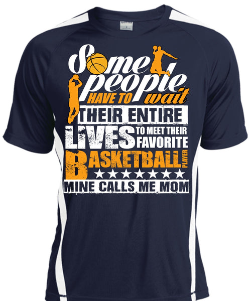 Favorite Basketball T Shirt, Calls Me Mom T Shirt, Cool Shirt