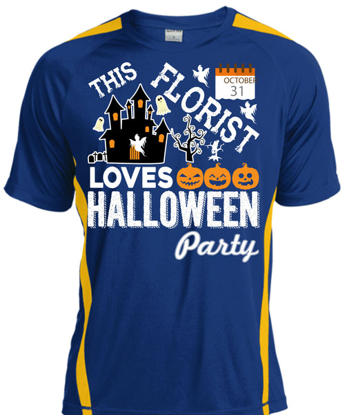 This Florist Loves Halloween Party T Shirt, I Love Florist T Shirt, Cool Shirt
