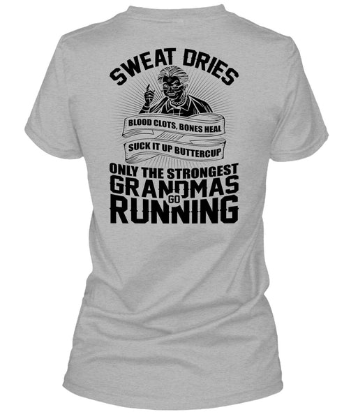 Grandmas Go Running T Shirt, I Love Nana T Shirt