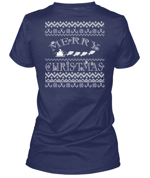 Merry Christmas T Shirt, Being A Fisher T Shirt