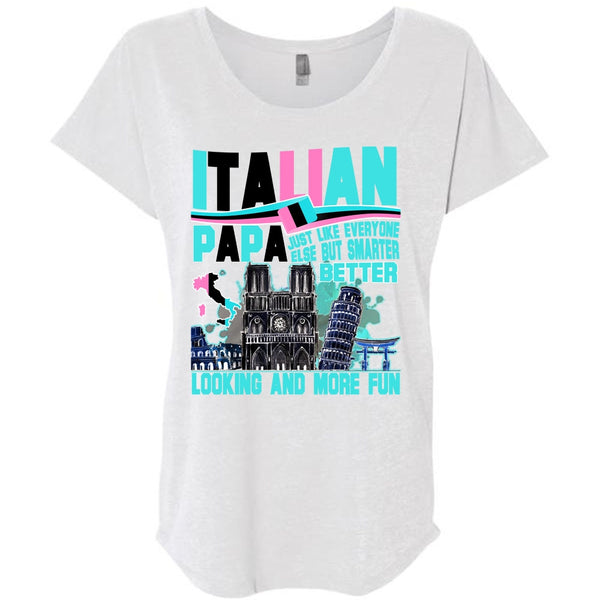 Italian Papa T Shirt, I Love Dad T Shirt, Awesome T-Shirts