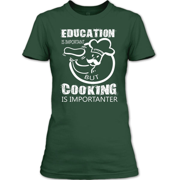 A black t-shirt with the shopify logo