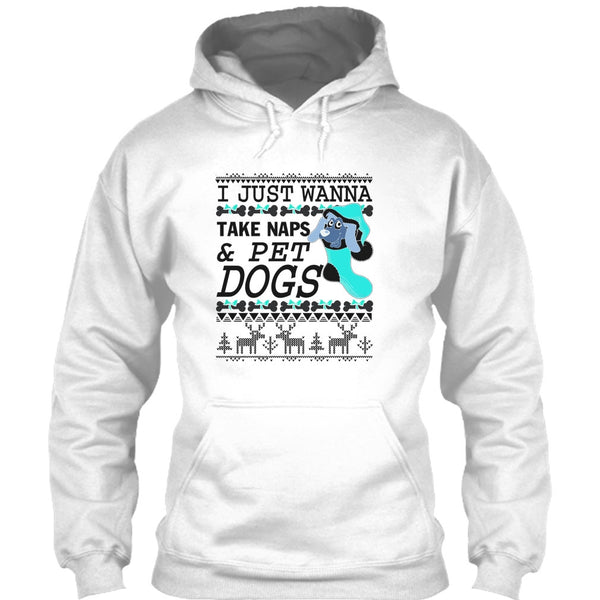 I Just Wanna Take Naps T Shirt, Coolest Dog Lover T Shirt