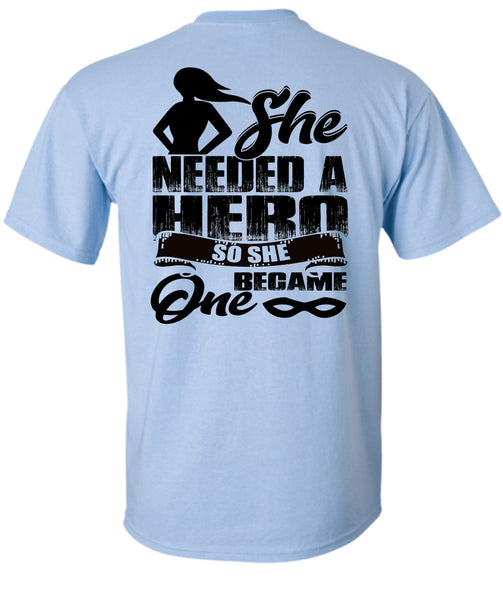 She Became One T Shirt, I Love Lady T Shirt