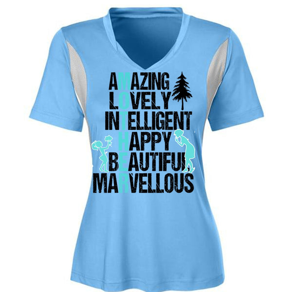 Amazing Lovely Intelligent Happy T Shirt, I Love Mom T Shirt, Awesome T-Shirts