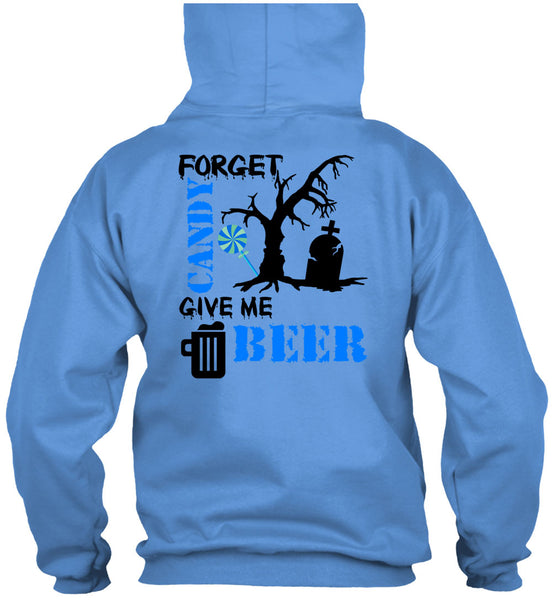 Forget Candy Give Me Beer T Shirt, Wait For Halloween T Shirt