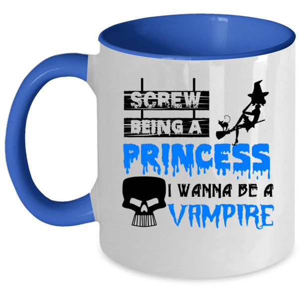 I Wanna Be A Vampire Coffee Mug, Being A Princess Accent Mug