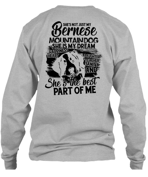 My Bernese Mountain Dog T Shirt, I Love Hiking T Shirt