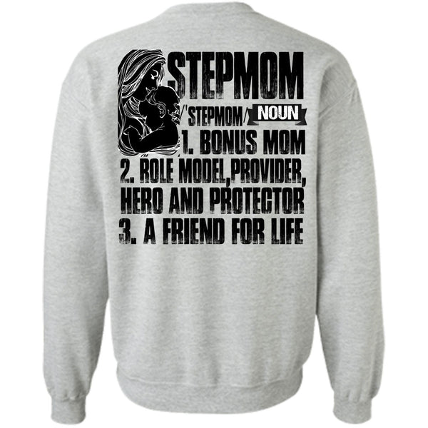 I Love Mom T Shirt, Step Mom Sweatshirt