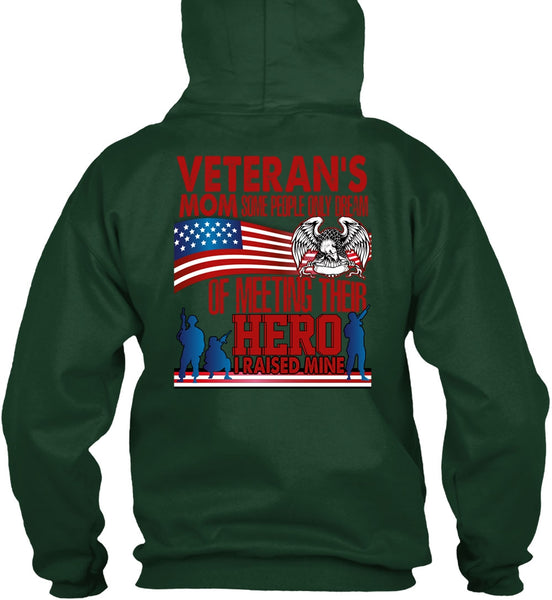 Veteran's Mom T Shirt, Being A Veteran T Shirt