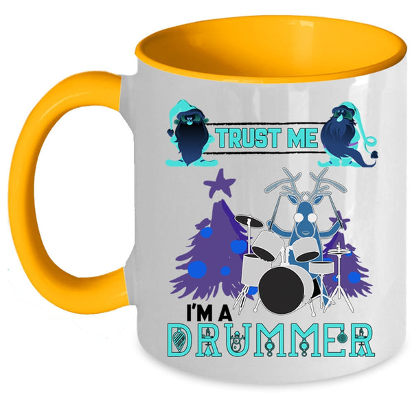 Funny Gift For Drummer Coffee Mug, I'm A Drummer Accent Mug