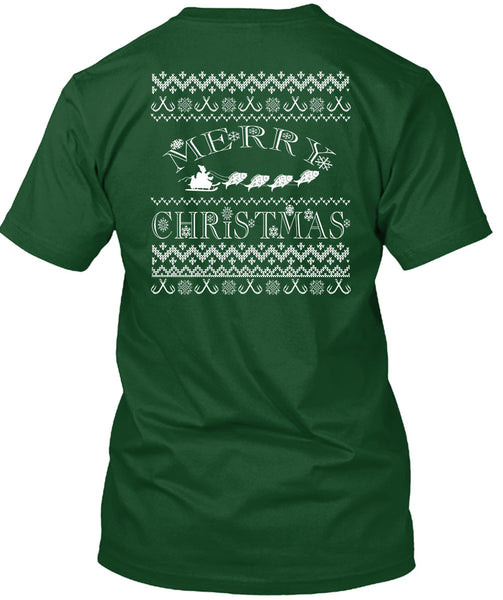 Merry Christmas T Shirt, Being A Fisher T Shirt