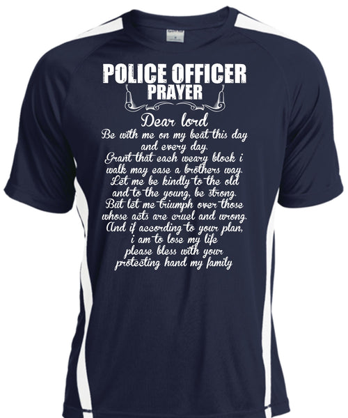 Police Officer Prayer T Shirt, Being A Police T Shirt, Cool Shirt