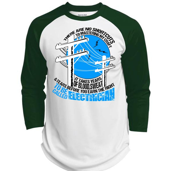 To Be Called Electrician T Shirt, I Love Electrician T Shirt, Awesome T-Shirts  (Polyester Game Baseball Jersey)