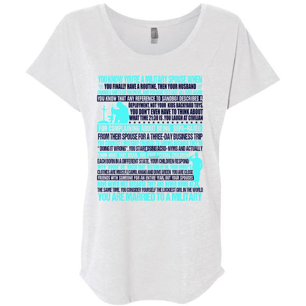 You Are Married To A Military T Shirt, I Love Veteran T Shirt, Awesome T-Shirts