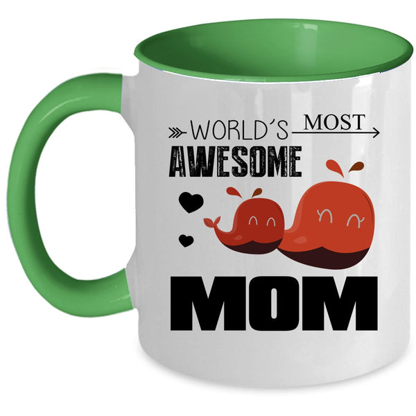 Cute Gift For Nurses Coffee Mug, Mom Wife Nurse Accent Mug