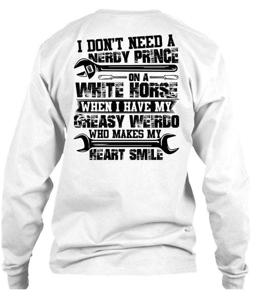 Makes My Heart Smile T Shirt, I Love Mechanic T Shirt