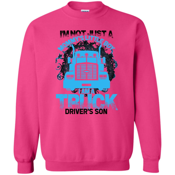 Coolest Trucker Mom T Shirt, I'm Not Just A Mommy's Little Boy Sweatshirt