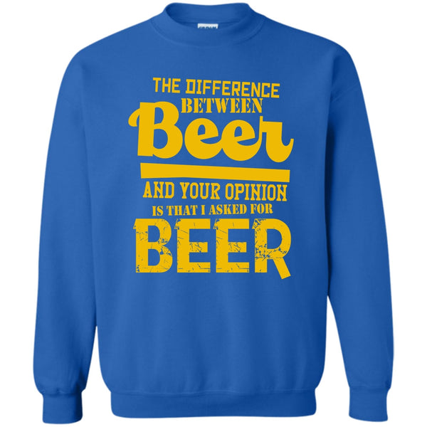 I Asked For Beer T Shirt, Coolest Beer Drinker Sweatshirt