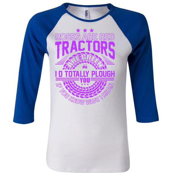 Roses Are Red Tractors T Shirt, I Love Tractor T Shirt, Awesome T-Shirts