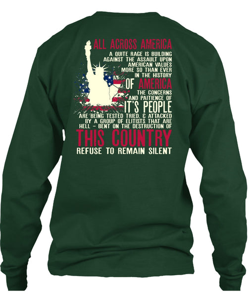 All Across America T Shirt, Being A Veteran T Shirt