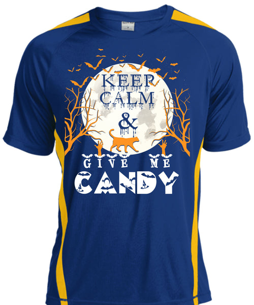 Keep Calm And Give Me Candy T Shirt, I Love Christmas T Shirt, Cool Shirt