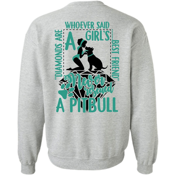 I Love My Dog T Shirt, Never Rescued A Pit Bull Sweatshirt