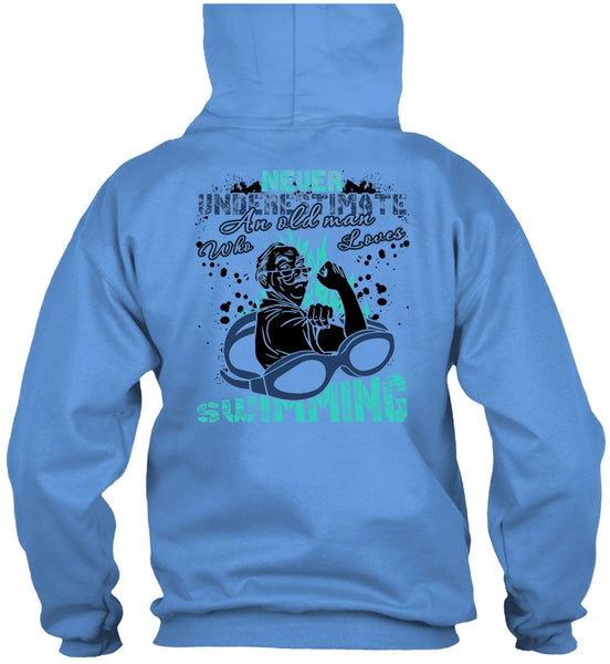Old Man Who Loves Swimming T Shirt, I Love Swimming T Shirt