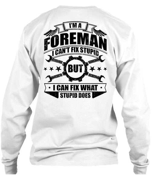 I'm A Foreman T Shirt, I Love Mechanic T Shirt