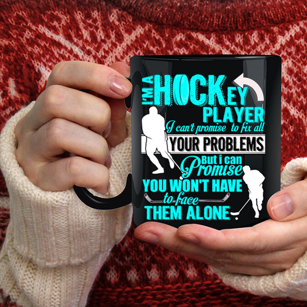 I'm A Hockey Player Coffee Mug, Cute Hockey Player Coffee Cup