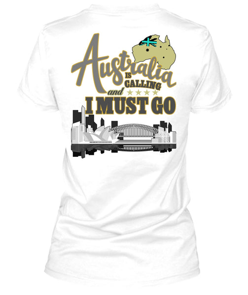 Australia Is Calling T Shirt, I Love Australia T Shirt