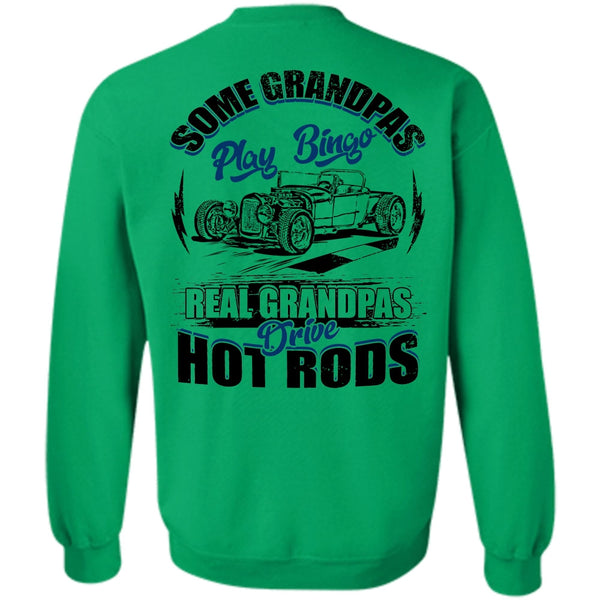 I Love Trucker T Shirt, Real Grandpas Drive Hot Rod Sweatshirt