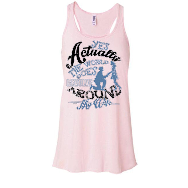 Revolve Around My Wife T Shirt, Coolest Husband Ever Tank Top