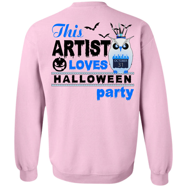 Wait For Halloween T Shirt, This Artist Loves Halloween Party Sweatshirt