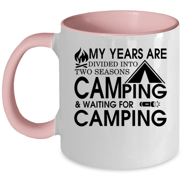 Waiting For Camping Coffee Mug, Camping Accent Mug