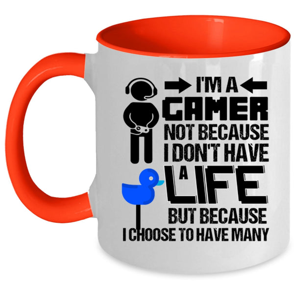 Awesome Gift For Gamers Coffee Mug, I'm A Gamer Accent Mug