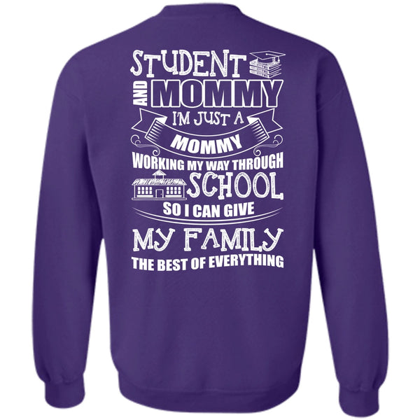 I'm Just A Mommy T Shirt, I Love School Sweatshirt