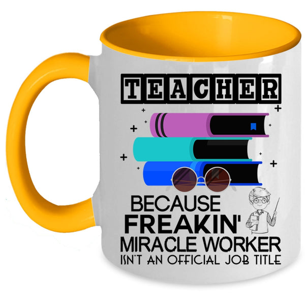 Awesome Gift For Teachers Coffee Mug, Teacher Accent Mug