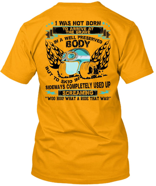 Well Preserved Body T Shirt, I Love Biking T Shirt
