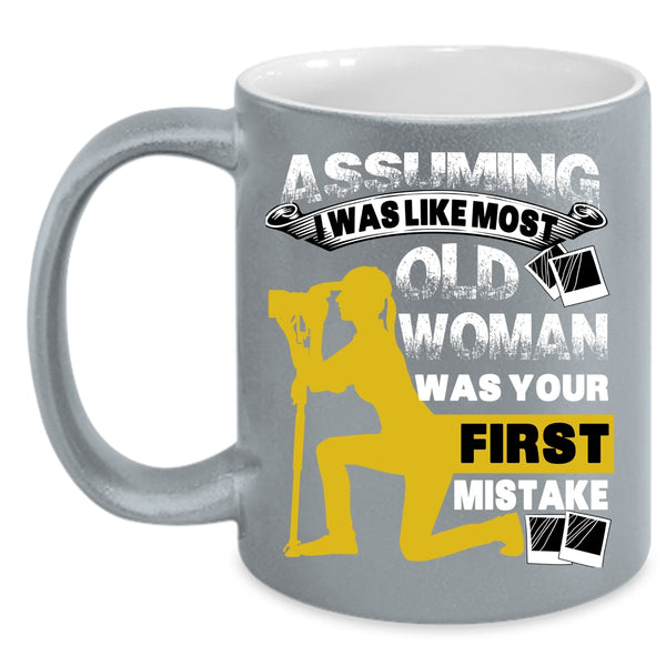 I Was Like Most Old Woman Coffee Mug, Old Photographer Coffee Cup