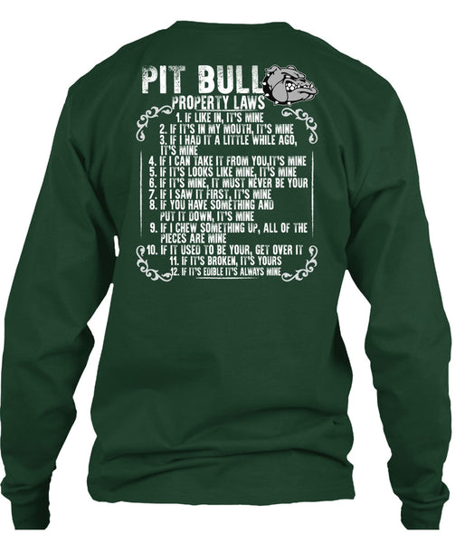 Pit Bull Property Laws T Shirt, My Pet T Shirt