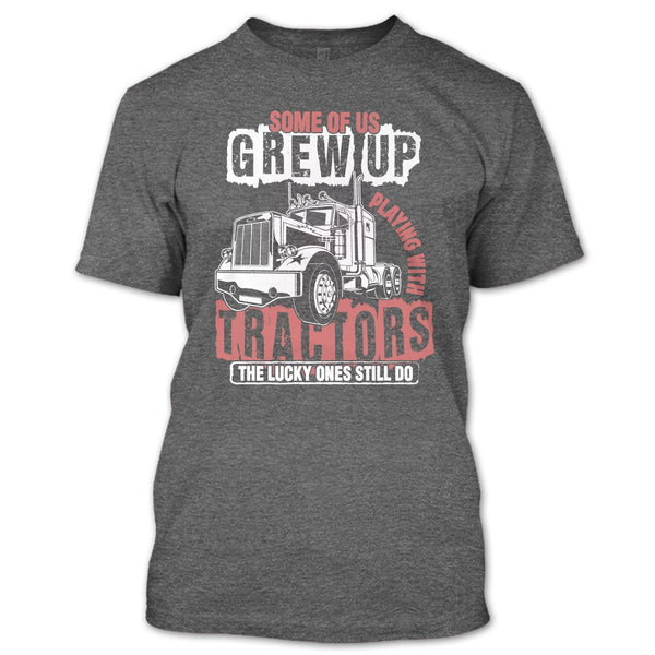 Playing With Tractor T Shirt, Coolest Farmer T Shirt