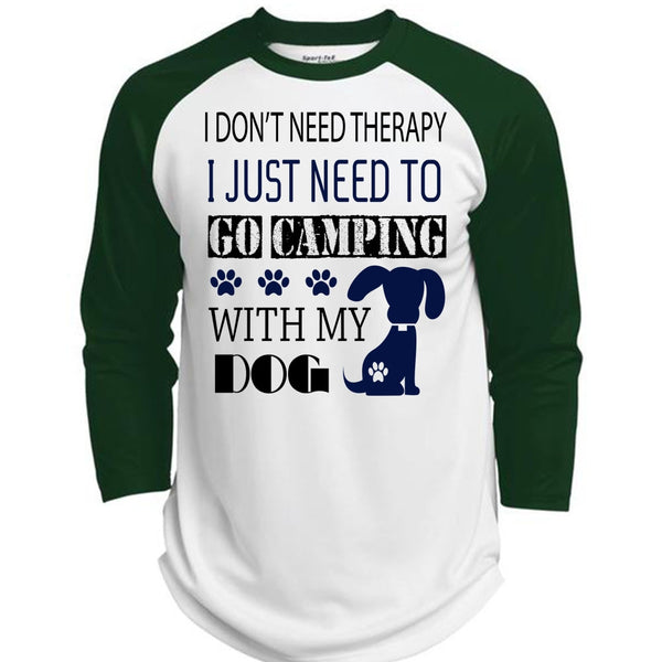 I Just Need To Go Camping Shirt, My Dog T Shirt  (Polyester Game Baseball Jersey)