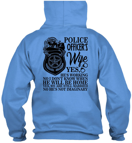 Police Officer's Wife T Shirt, I Love Police T Shirt