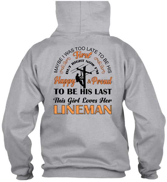 This Girl Loves Her Lineman T Shirt, My Job T Shirt