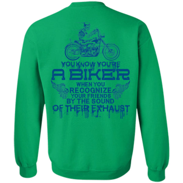 Being A Biker T Shirt, You Know You're A Biker Sweatshirt