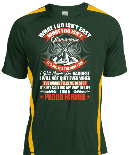 I Am A Proud Farmer T Shirt, My Way Of Life T Shirt, Cool Shirt
