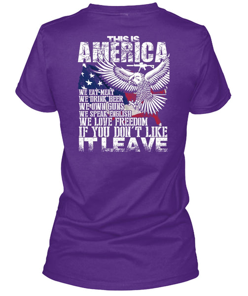 This Is America T Shirt, We Eat Meat T Shirt
