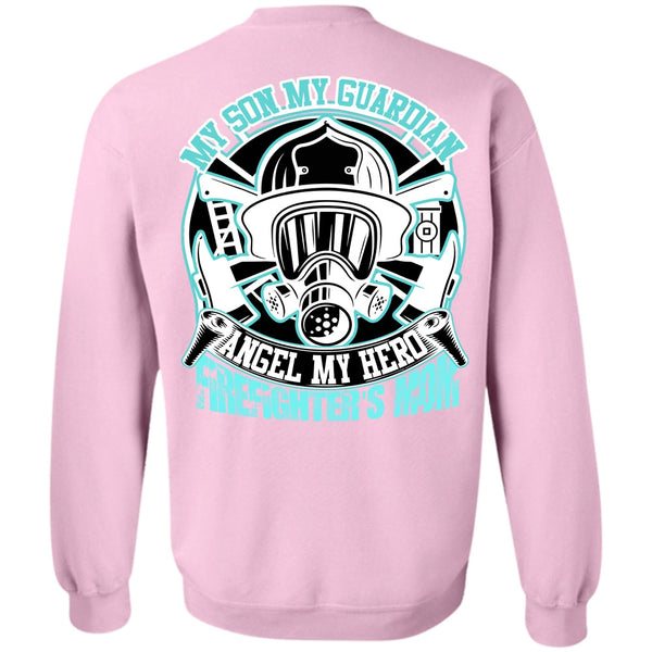 I Love Firefighter T Shirt, Firefighter's Mom Sweatshirt